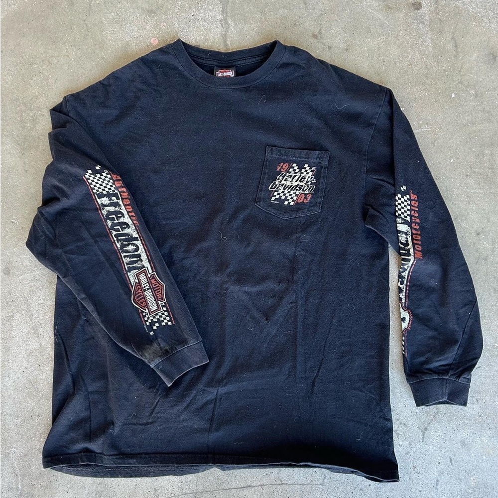 Harley Davidson four sided long sleeve